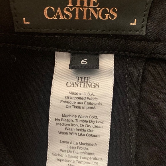 The Casting black denim stretch skirt - Picture 5 of 6